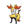 Braixen front 