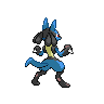 Lucario back 